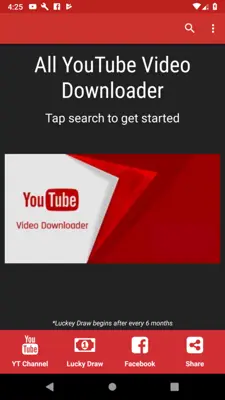 All YouTube Video Downloader android App screenshot 0