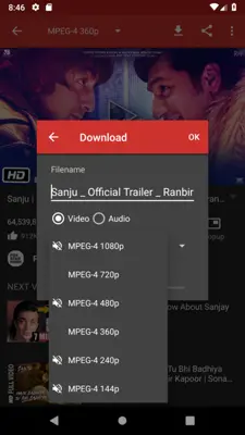 All YouTube Video Downloader android App screenshot 2