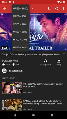 All YouTube Video Downloader android App screenshot 4